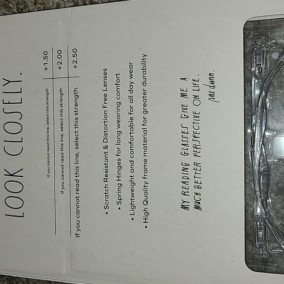 Rae Dunn Reading Glasses 3 pack - Picture 5 of 5